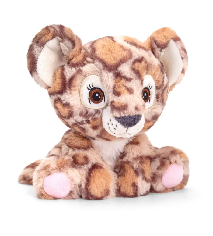 16cm Keeleco Adoptable World Clouded Leopard