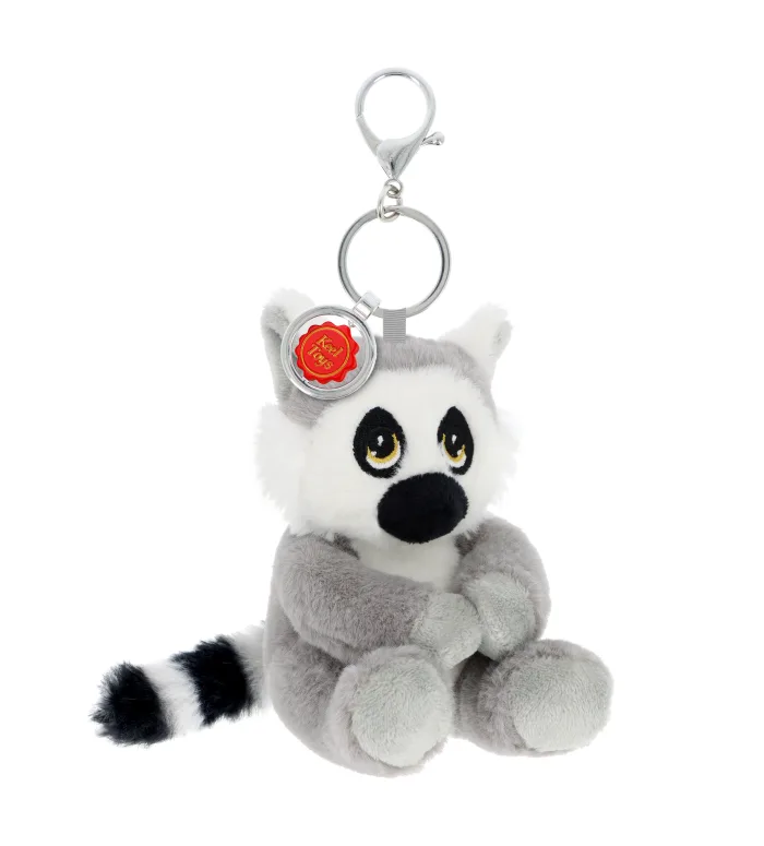 12cm Keeleco Monkey & Ape Bag Charm Lemur