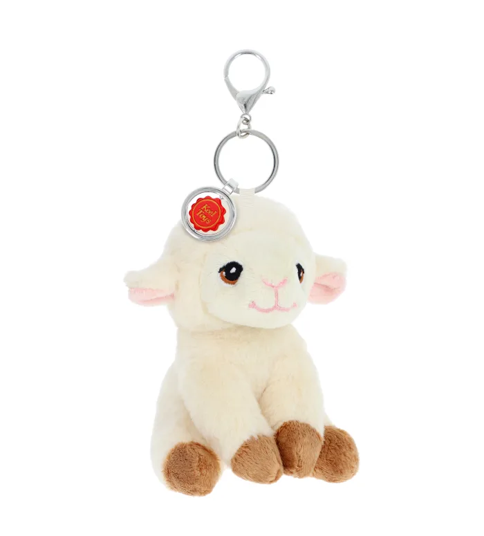 12cm Keeleco Farm Bag Charm Lamb