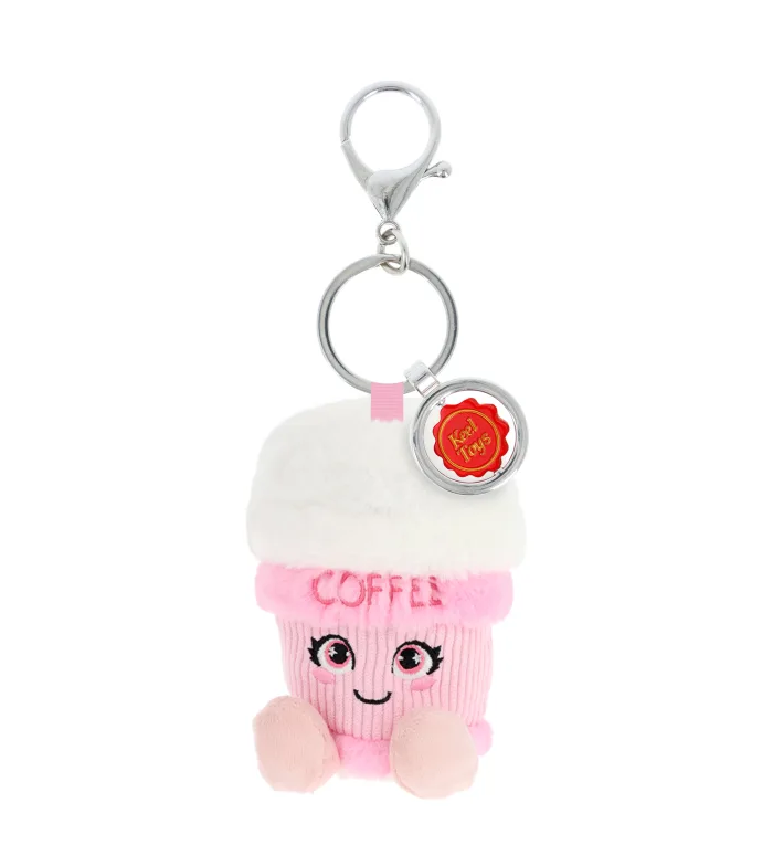 12cm Keeleco Pinkies Bag Charm Coffee