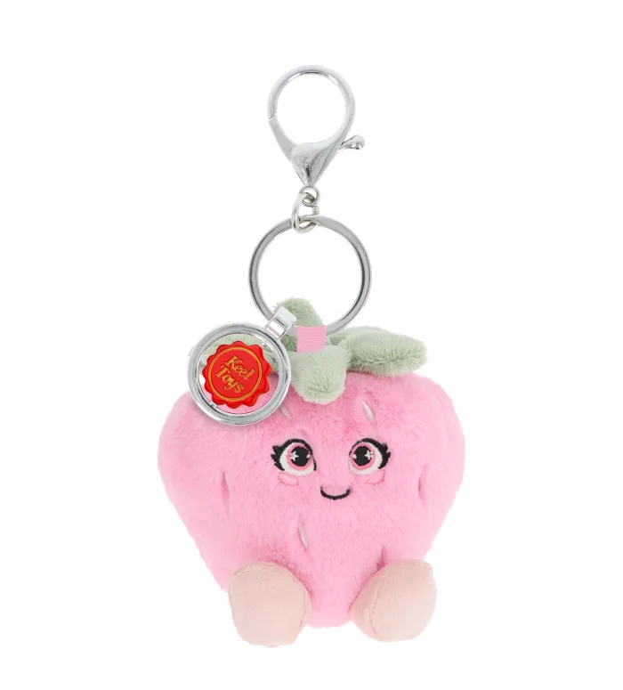 12cm Keeleco Pinkies Bag Charm Strawberry