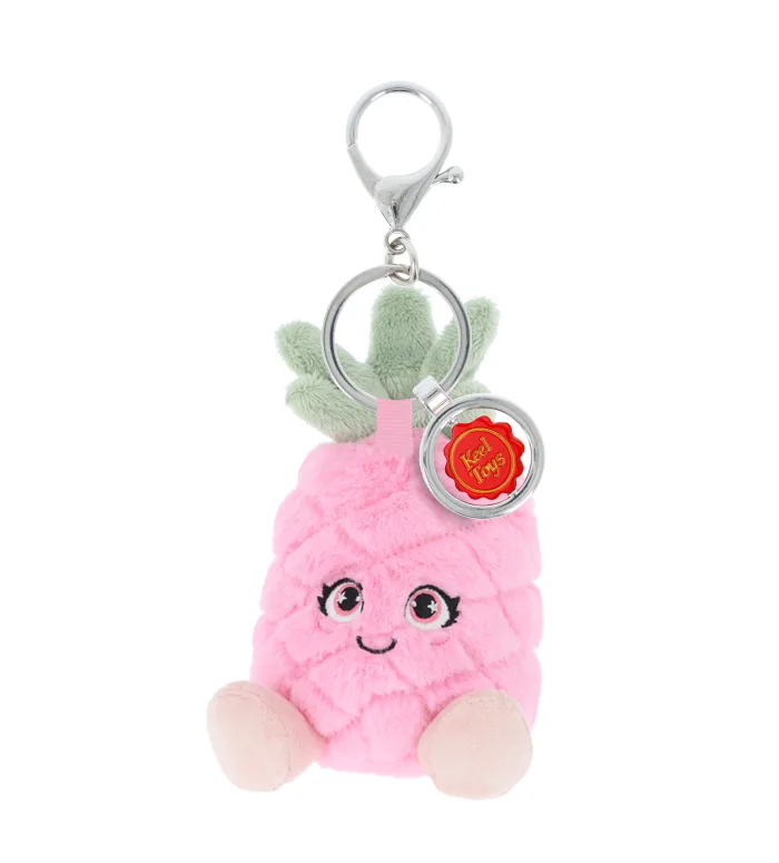 12cm Keeleco Pinkies Bag Charm Pineapple