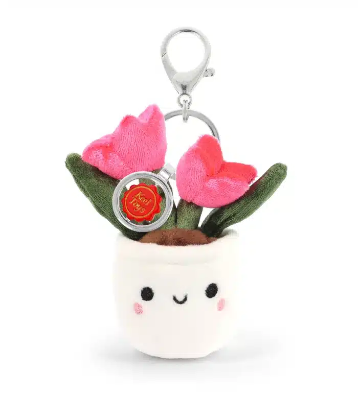 12cm Keeleco Bag Charm Tulip