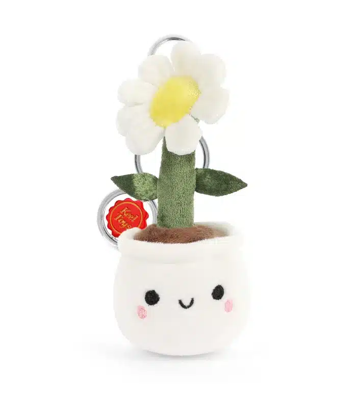12cm Keeleco Bag Charm Daisy