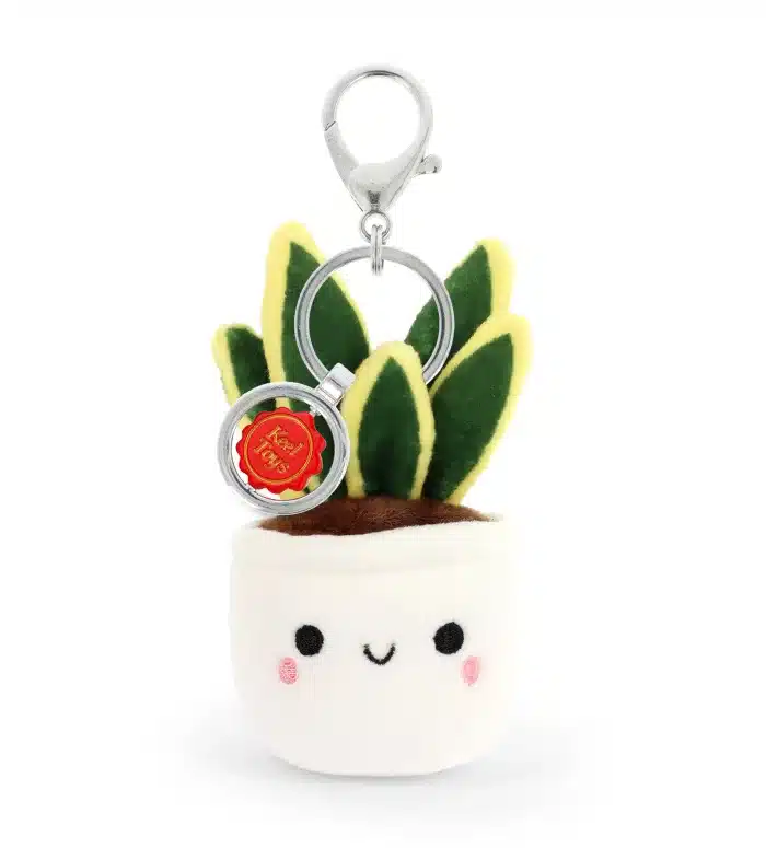 12cm Keeleco Bag Charm Snake Plant