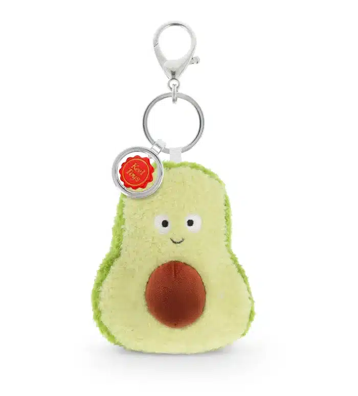 12cm Keeleco Bag Charm Avocado