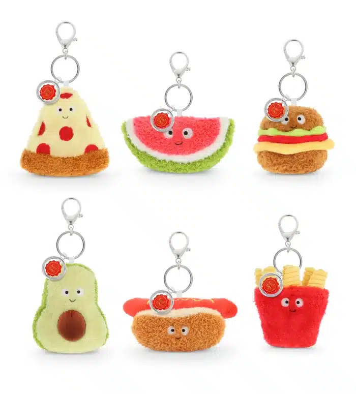 12cm Keeleco Bag Charm Snackies