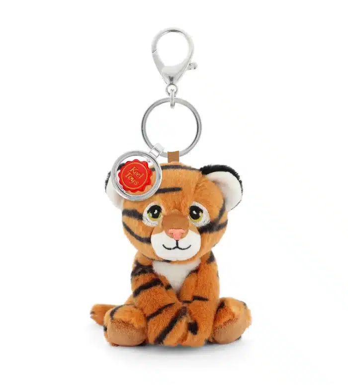12cm Keeleco Bag Charm Tiger