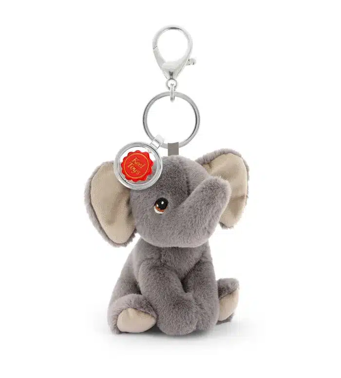 12cm Keeleco Bag Charm Elephant