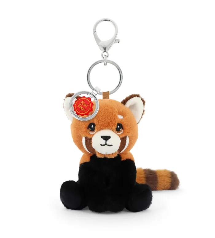 12cm Keeleco Bag Charm Red Panda