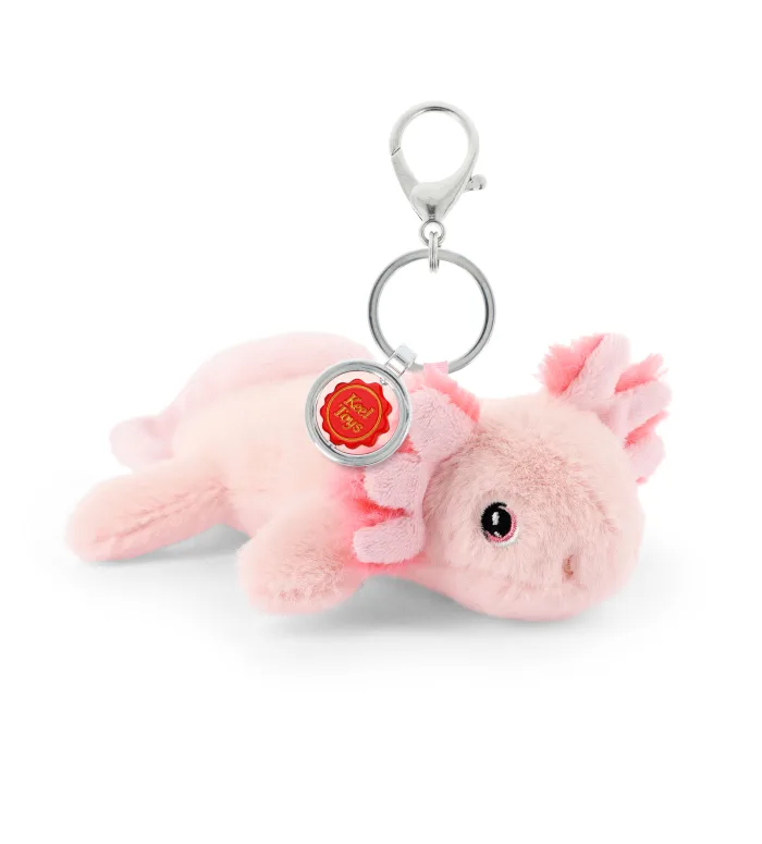 12cm Keeleco Bag Charm Axolotl