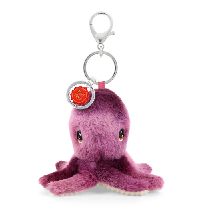 12cm Keeleco Bag Charm Octopus