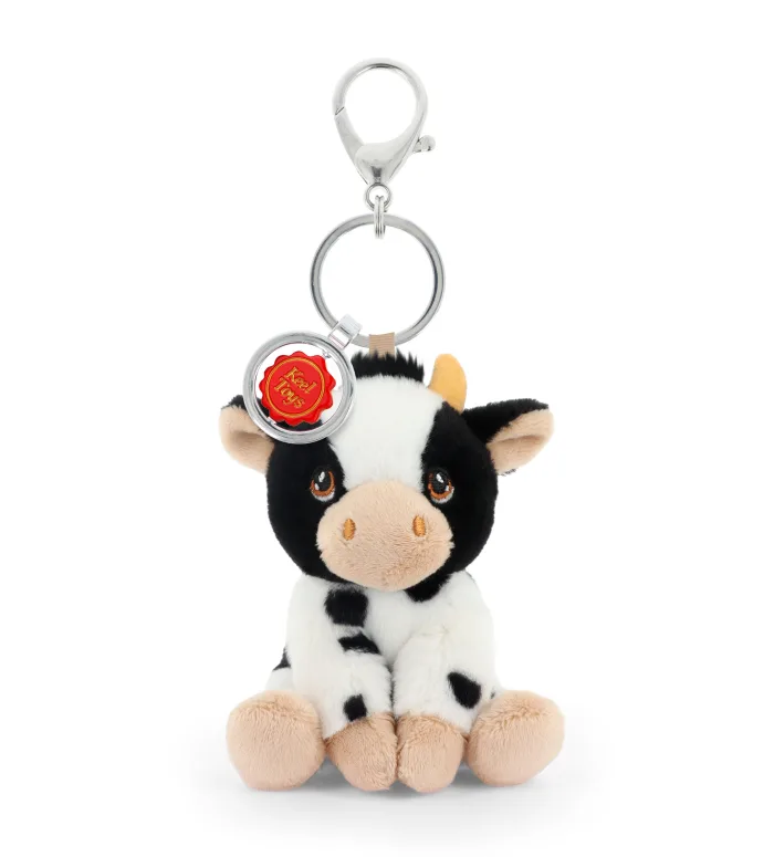 12cm Keeleco Bag Charm Cow