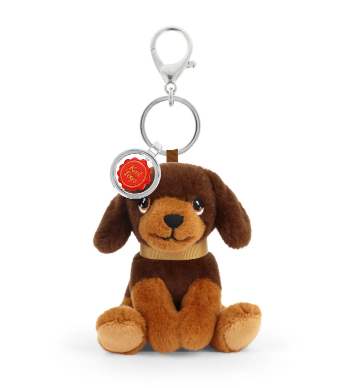 12cm Keeleco Bag Charm Dachshund