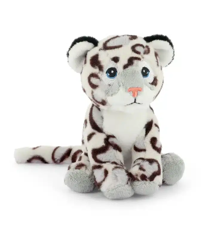 13cm Keeleco Collectable Snow Leopard