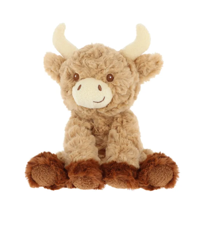 15cm Keeleco Baby Hamish Highland Cow