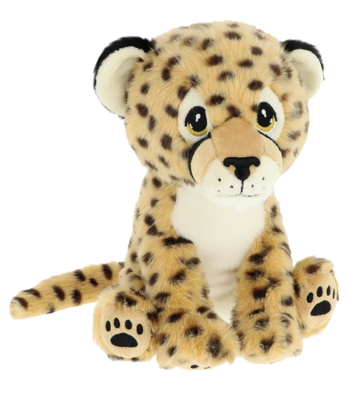 23cm Keeleco Sitting Cheetah