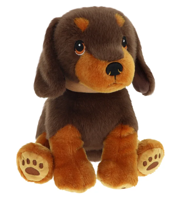 23cm Keeleco Puppy Love Dachshund
