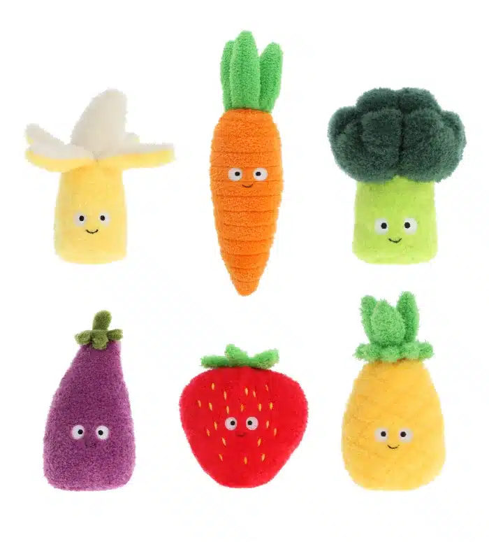 12cm Keeleco Snackies Fruit & Veg