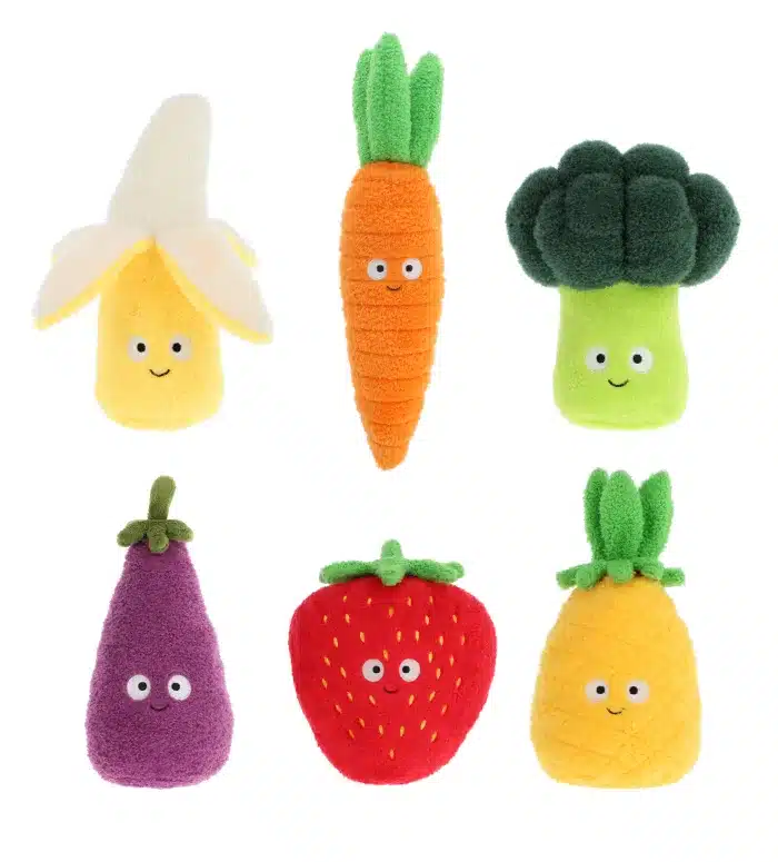 18cm Keeleco Snackies Fruit & Veg