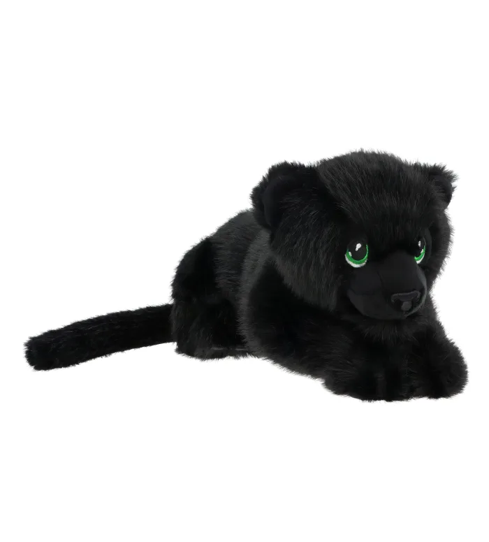25cm Keeleco Black Jungle Cat