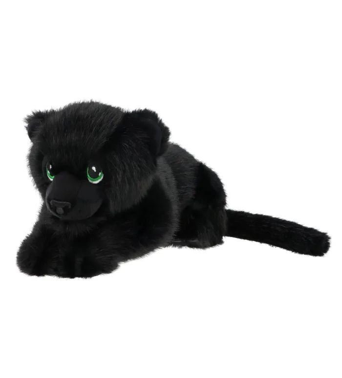 35cm Keeleco Black Jungle Cat